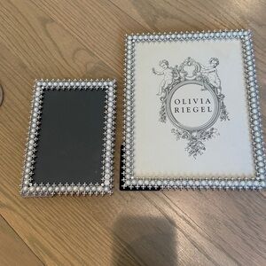 Set- Olivia Riegel picture frames. Amazing condition